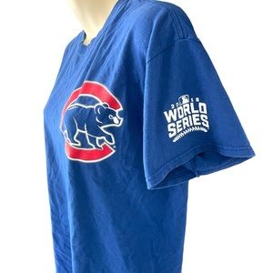 Chicago Cubs T-Shirt Kris Bryant World Series 2016 Baseball Adult Size Medium